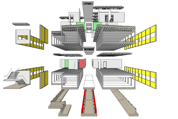Design for manufacturing and assembly DfMA image by Bryden Wood