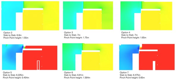 Figure 3 - Pressure Plots from a recent Structural Optimisation CFD Analysis Study